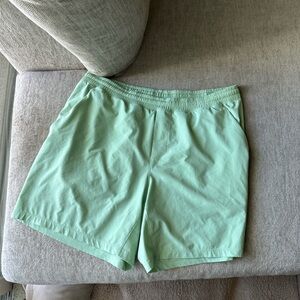 Men’s XL Lululemon Athletica Mint Green Athletic Shorts